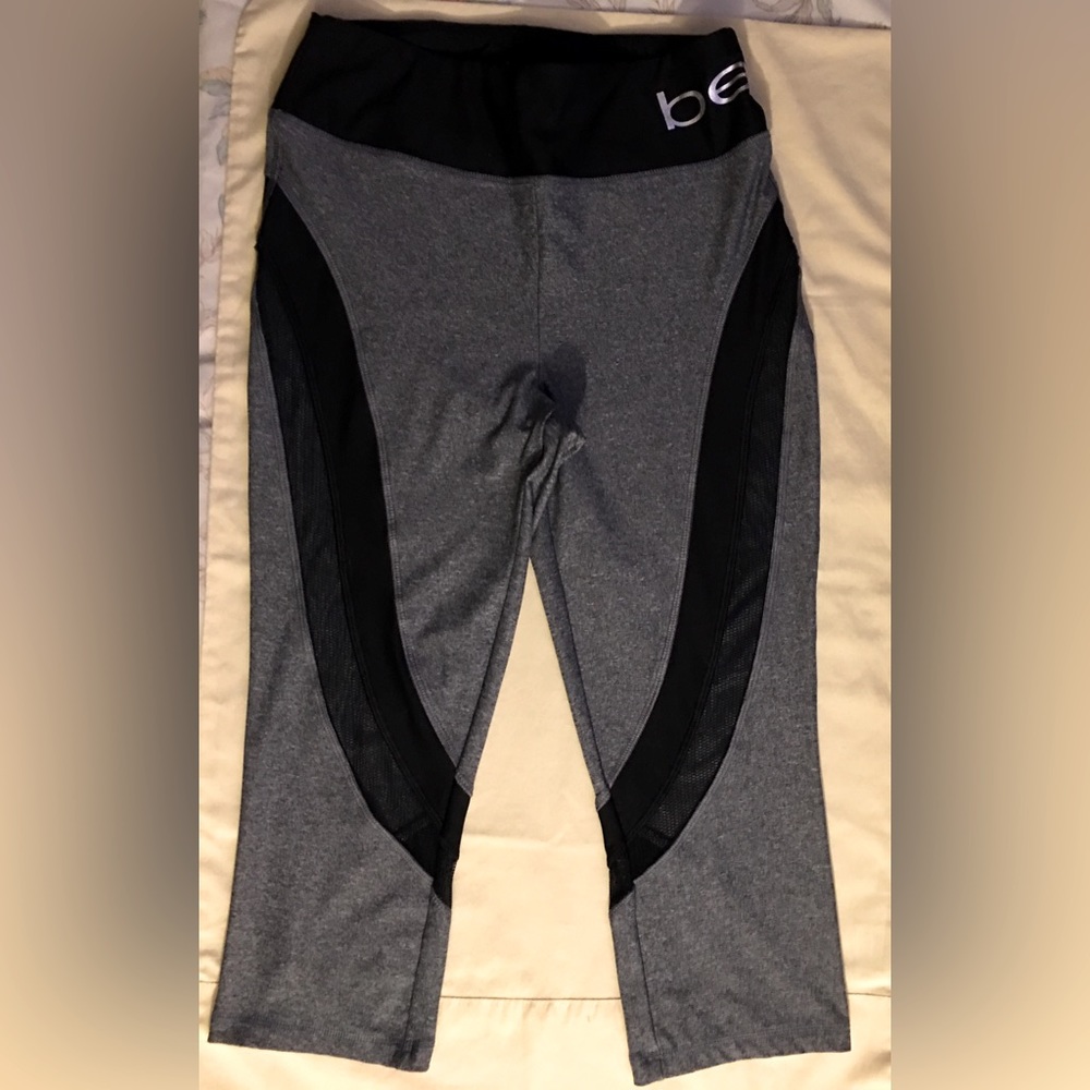 Bebe Sport Net Mesh Capri Legging